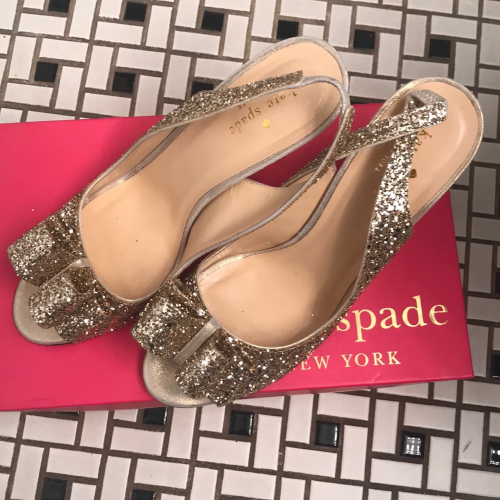 All that Glitters is Gold-Kate Spade-Sz 9.5